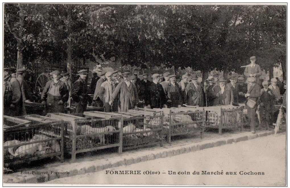 Formerie Un Coin Du Marché Aux Cochons - Formerie