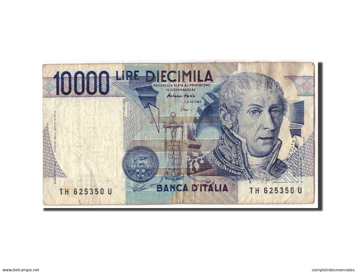 Billet, Italie, 10,000 Lire, 1984, 1984-09-03, KM:112d, B+ - 10.000 Lire