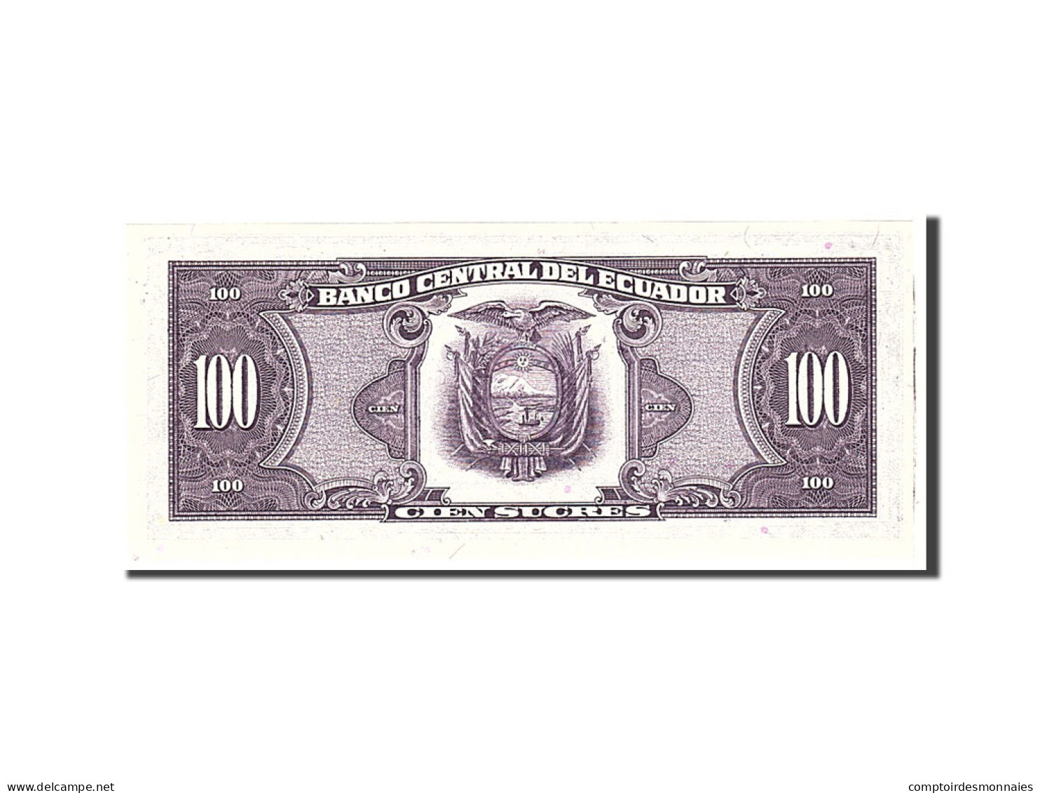 Billet, Équateur, 100 Sucres, 1988, 1988-06-08, KM:123Aa, NEUF - Ecuador