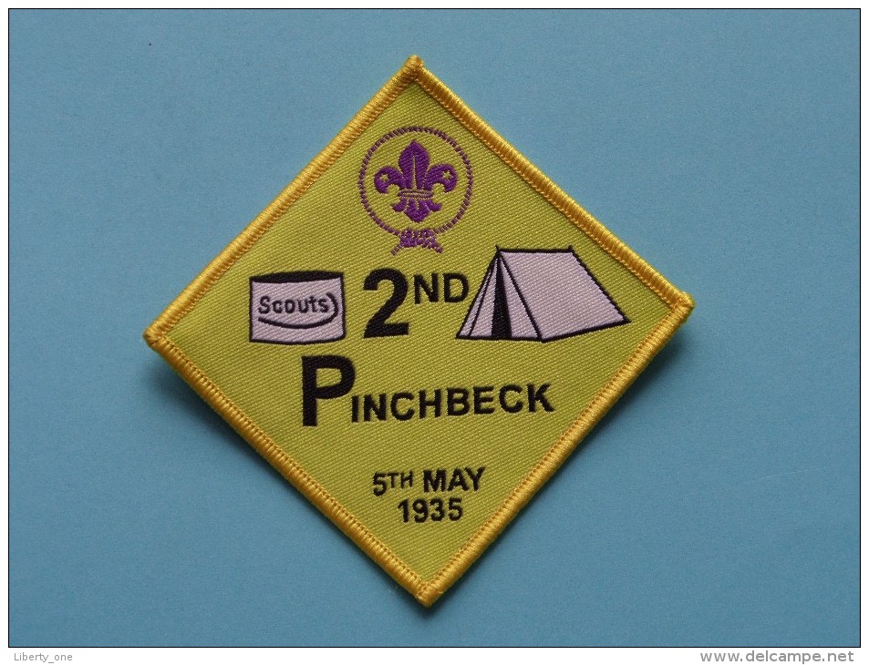 Boy Scouts Badge : 2nd PINCHBECK - 5th May 1935 ( Zie Foto Voor Detail ) ! - Scoutisme