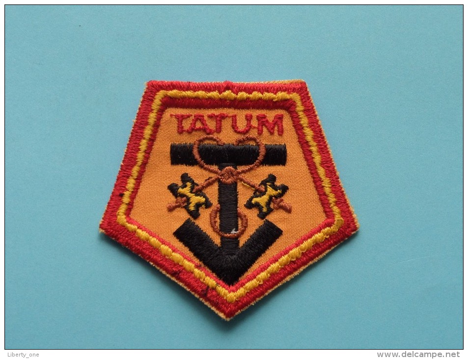 Boy Scouts Badge : TATUM New Zealand ( Zie Foto Voor Detail ) ! - Scoutisme