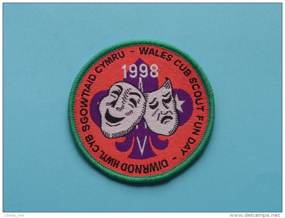 Boy Scouts Badge : WALES CUB SCOUT FUN DAY 1998 ( Zie Foto Voor Detail ) ! - Scoutisme