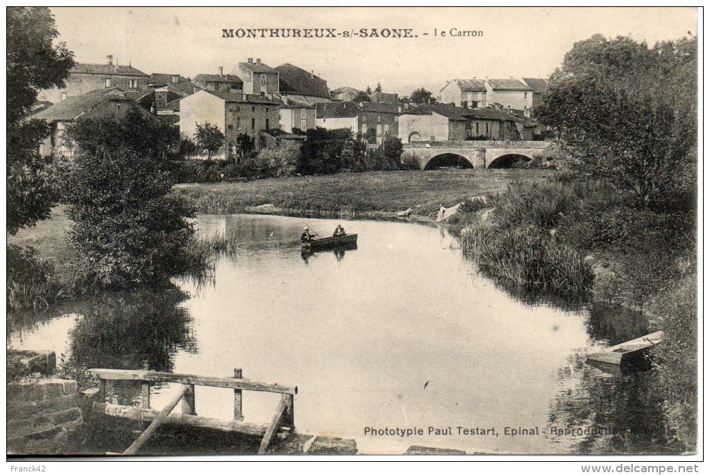 88. Monthureux Sur Saone. Le Carron - Monthureux Sur Saone