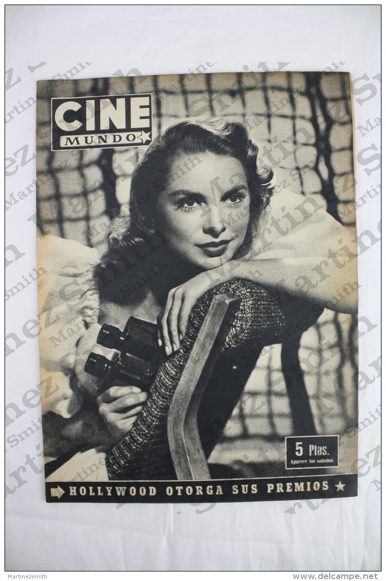 Old Movie/ Cinema Magazine From 1953, Cover: Janet Leigh, Back Cover: Fernando Lamas - Revistas