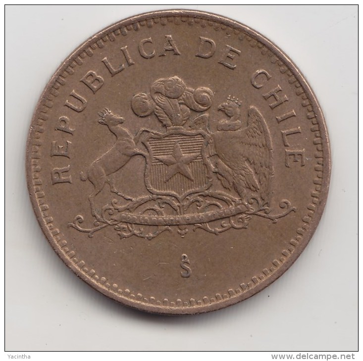 @Y@   Chili  100 Pesos  1992     (3175) - Chili