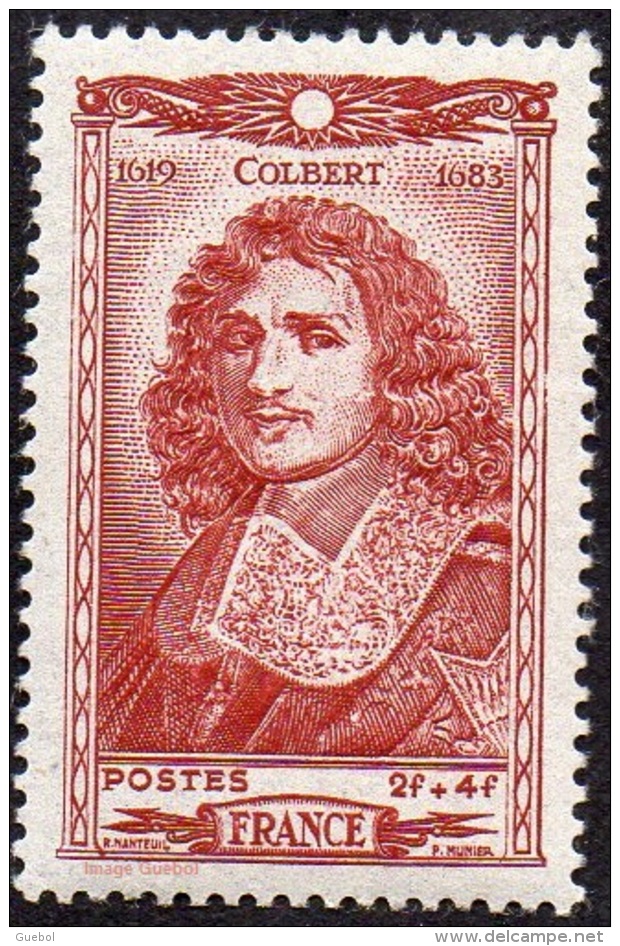 France N°  616 ** Jean-Baptiste Colbert - Politicien, Réliasateur De Grands Travaux - Nuevos