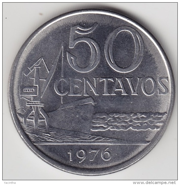 @Y@   Brazilië   50 Centavos  1976    (3182) - Brasilien