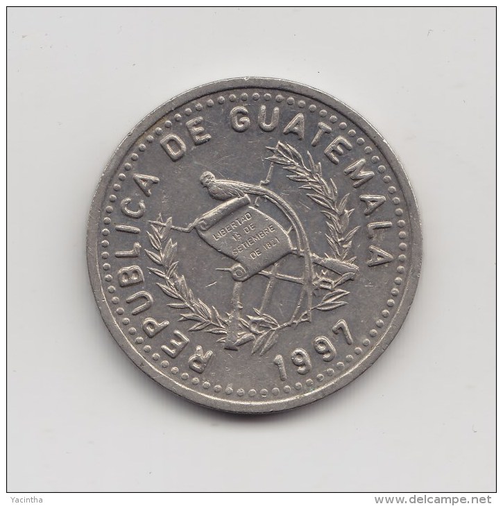 @Y@    Guatemala  25 Centavos  1997   (3187) - Guatemala