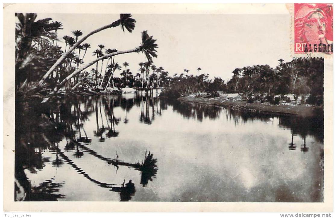 Scènes Et Types - Paysage Du Sud (Marianne Surcharge Algérie) - Scenes