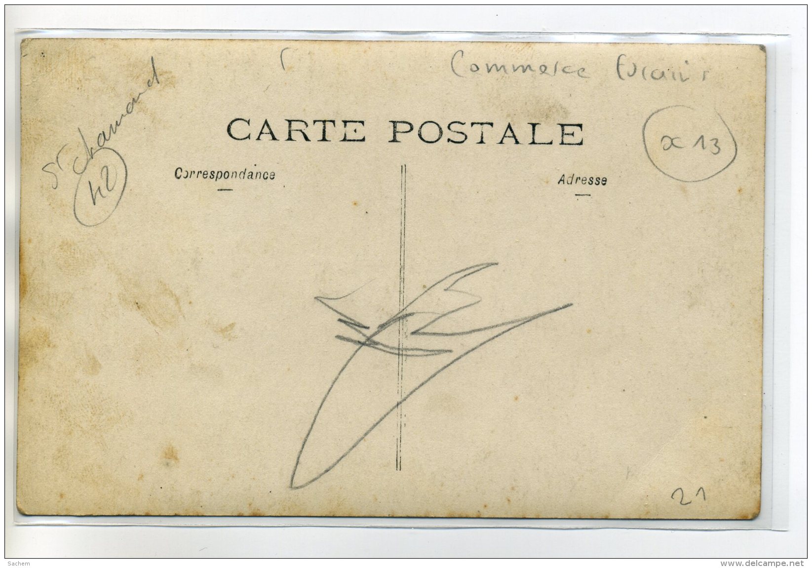 CARTE PHOTO Fete Foraine ?  Stand ? Loterie ?  Vaisselle Epicerie  /D17-2016 - Other & Unclassified