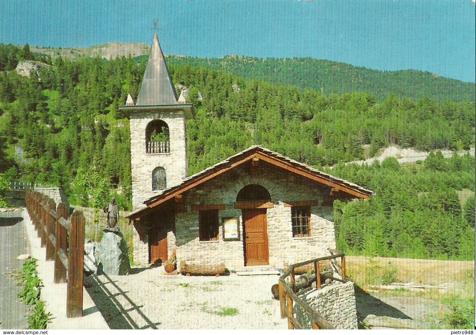 Meod Superiore Fraz. Di St. Pierre (Aosta) Cappella In Onore Di S. Bernardo, Patrono E Protettore Alpinisti E Valligiani - Altri & Non Classificati