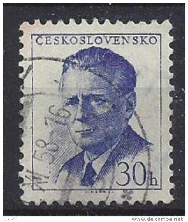 Czechoslovakia 1958  Antonin Novotny  (o) Mi.1081 C - Used Stamps