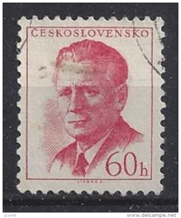 Czechoslovakia 1958  Antonin Novotny  (o) Mi.1082 C - Used Stamps