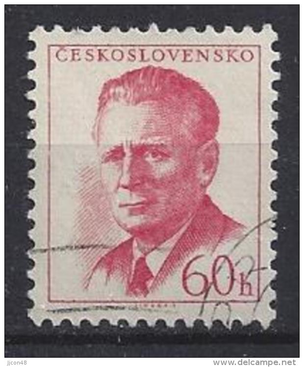 Czechoslovakia 1958  Antonin Novotny  (o) Mi.1082 C - Used Stamps