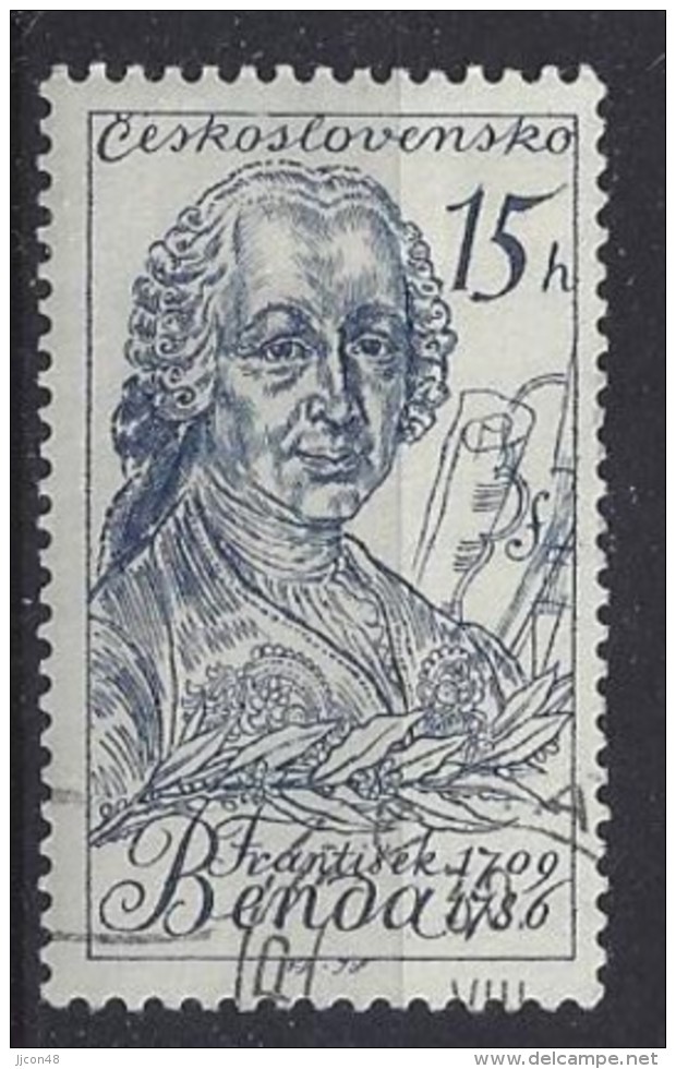 Czechoslovakia 1959  Franz Benda  (o) Mi.1140 - Gebraucht