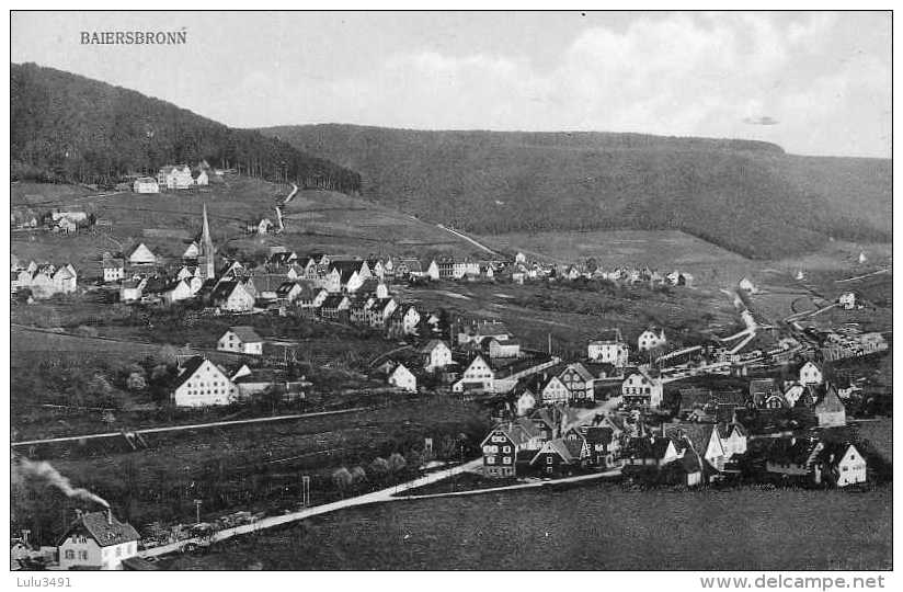 CPA - BAIERSBRONN (Allemagne-Bade-Wurtemberg) - Blick Vo 1916 - Baiersbronn