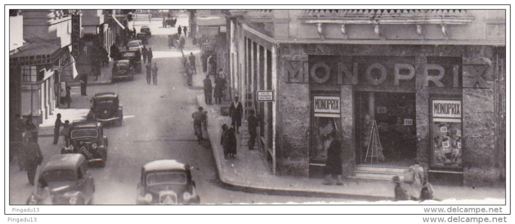 Au Plus Rapide Sousse Rue Villedon Citroën Traction Avant Magasin Monoprix CPSM Petit Format - Tunisie