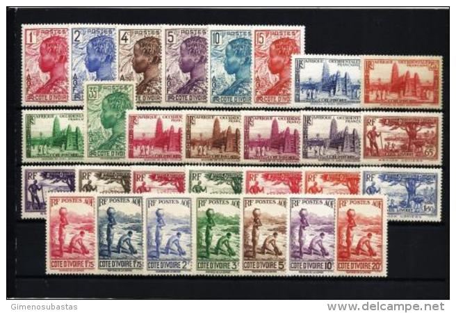 Costa De Marfil  N&ordm; Yvert  109/32 En Nuevo - Côte D'Ivoire (1960-...)