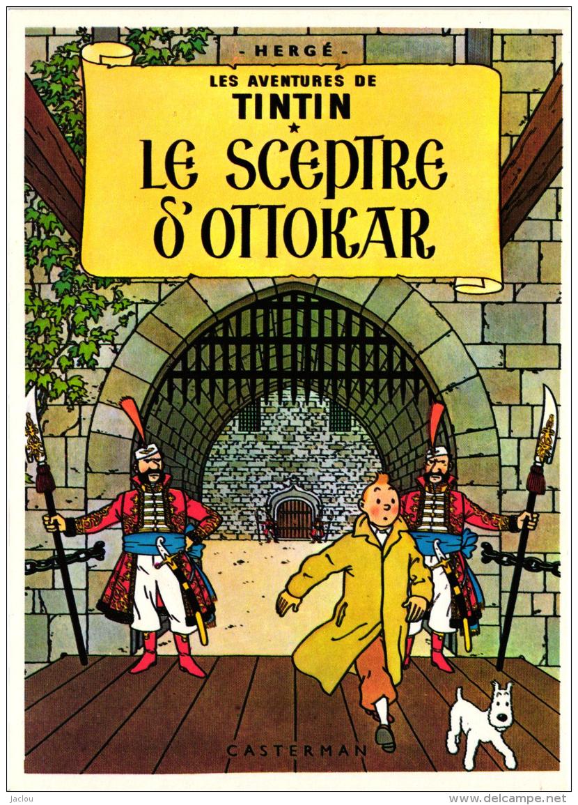 HERGE ET TINTIN LE SPECTRE D'OTTOKAR  REF 49421 - Hergé