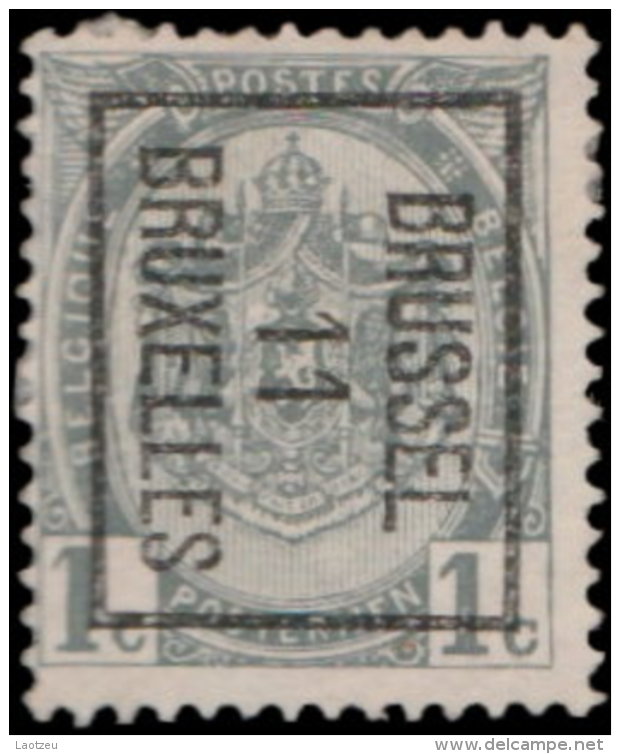 Belgique Préoblitéré 1907. ~ YT 81 -  1 C. Armoiries - Sonstige & Ohne Zuordnung
