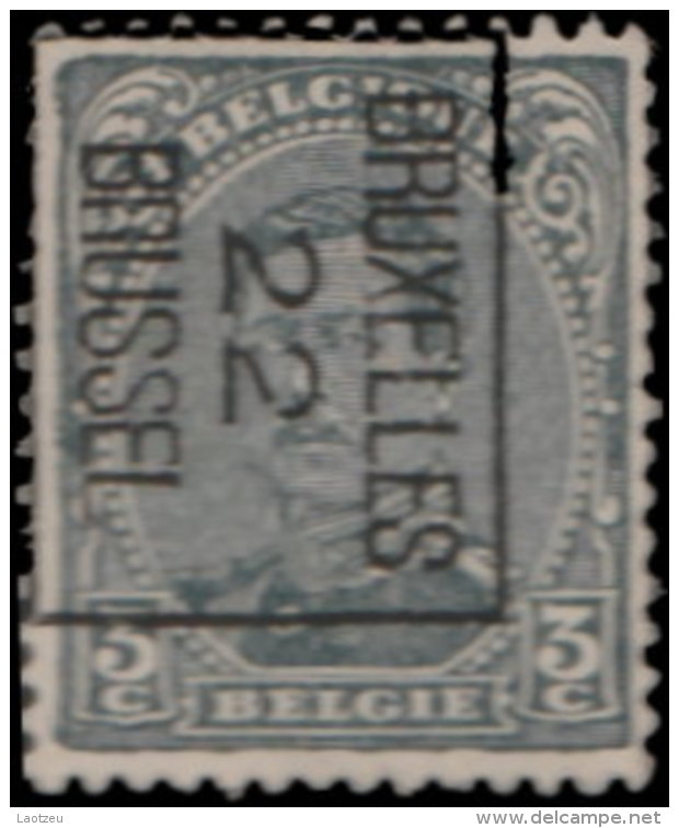 Belgique Préoblitéré . ~ YT 183 -  3 C. Albert1er - Roller Precancels 1920-29
