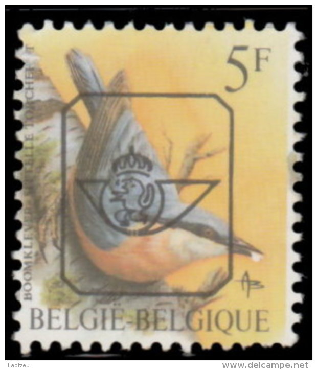 Belgique Préoblitéré . ~ YT 2293 -  Sitelle Torchepot - Typos 1986-96 (Oiseaux)