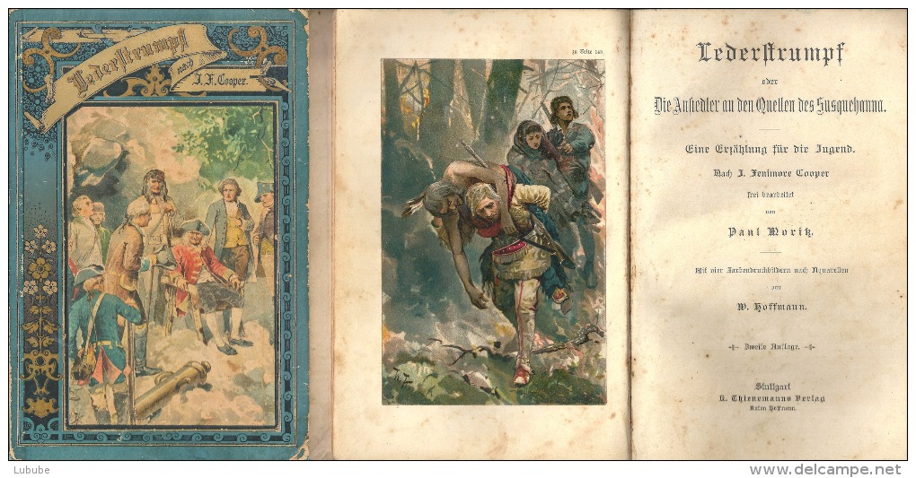 Lederstrumpf Nach J.F.Cooper  (Paul Moritz)        Ca. 1910 - Adventure