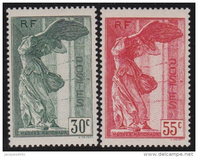 France   .   Yvert    354/355      .        *         .       Neuf Avec Gomme Et Charniere - Ungebraucht