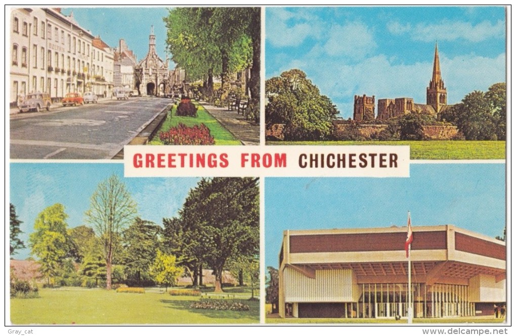 UK, Greetings From CHICHESTER, Unused Postcard [19090] - Chichester