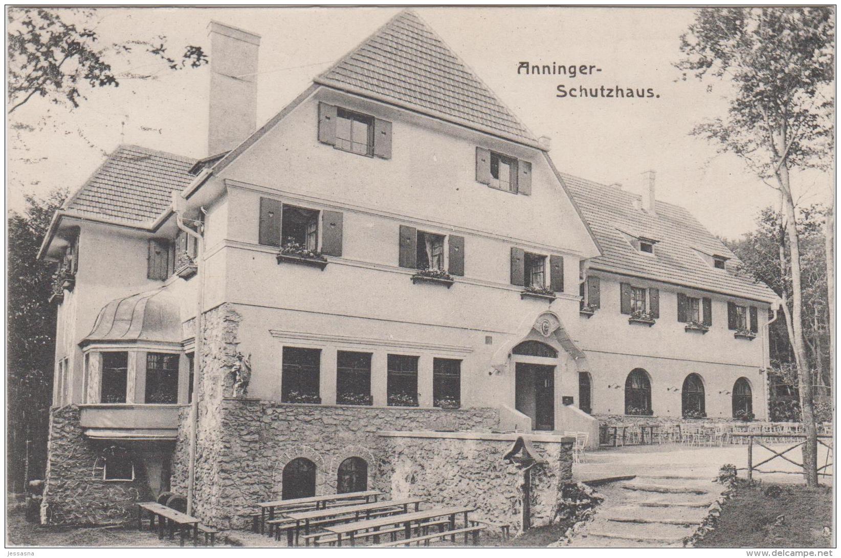 AK - NÖ - Anninger Schutzhaus 1911 - Mödling