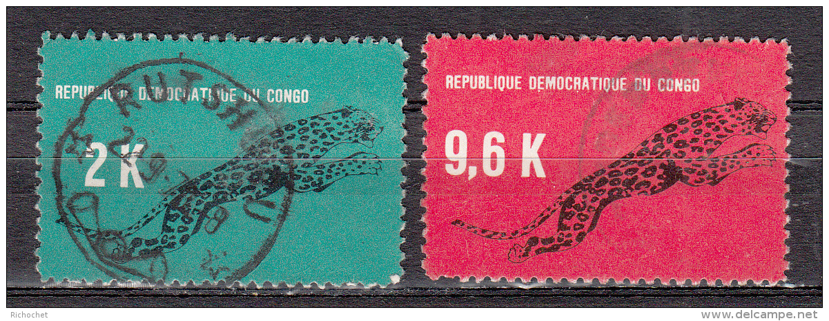 République Démocratique Du Congo  668 à 669 Obl. - Gebraucht