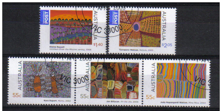 Australia 2009 Indigenous Culture  Y.T.  3062/3066 (0) - Used Stamps