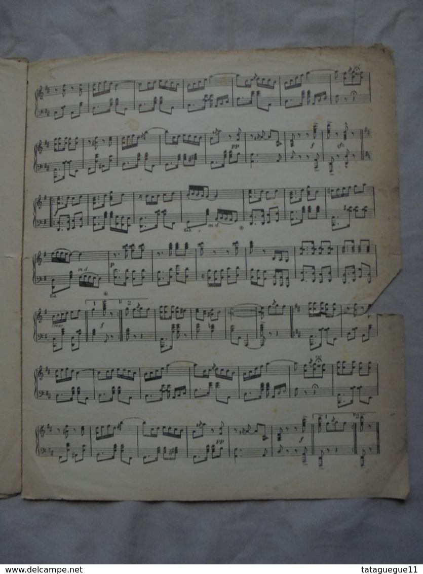 Ancien - Partition LA MUSIQUE N° 60 Dimanche 15 Mars 1914