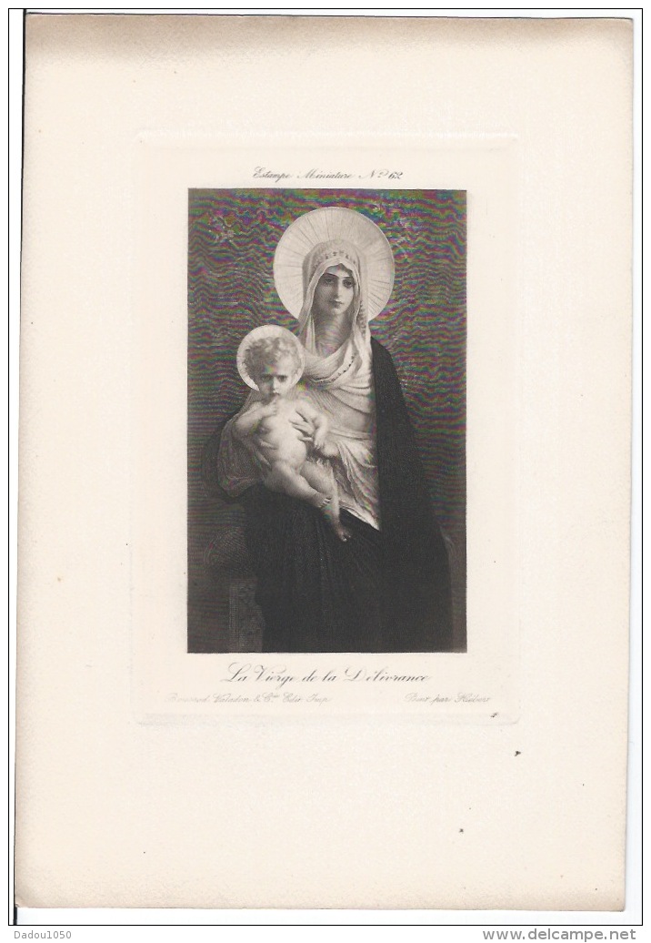 Lithographie ,La Vierge De La Délivrance - Lithographies