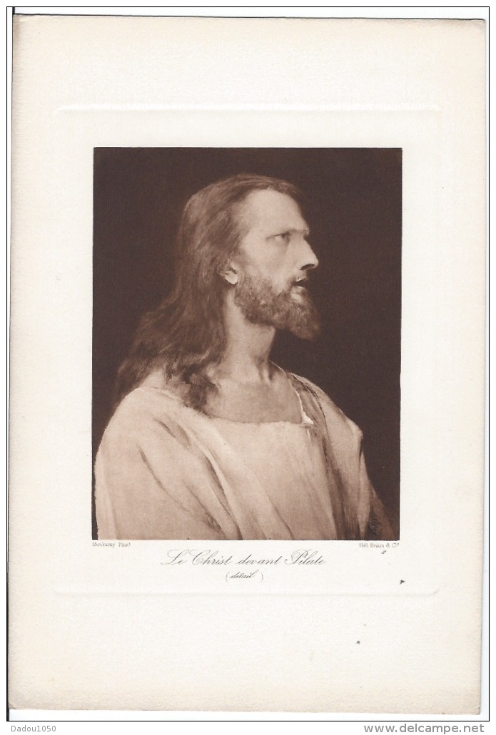 Lithographie ,Le Christ Devant Pilate - Lithographies