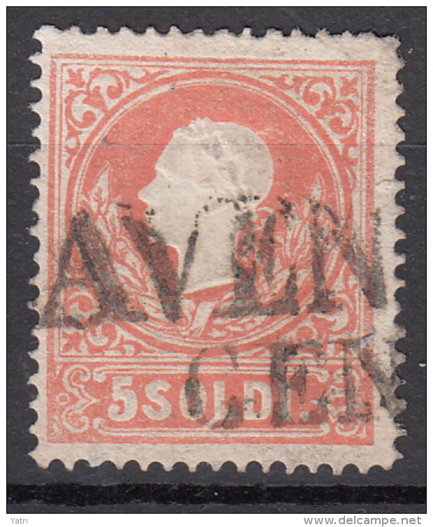 Lombardo Veneto - 1858 - 5 Soldi - 1° Tipo - Lombardo-Vénétie