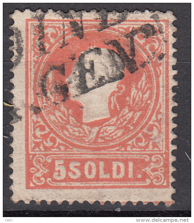 Lombardo Veneto - 1858 - 5 Soldi - 1° Tipo - Lombardije-Venetië