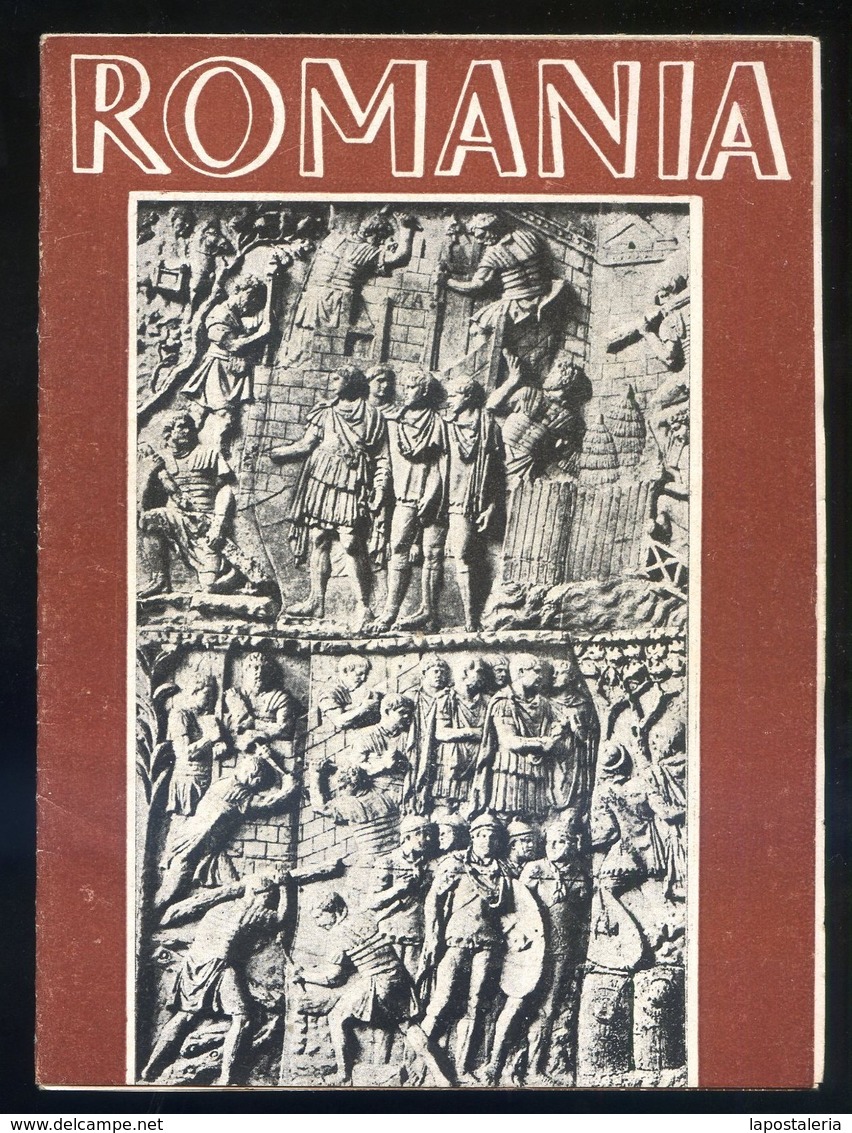 Rumania *Romania* Impreso Desplegable. Medidas Abierto: 328 X 480 Mms. - Cuadernillos Turísticos