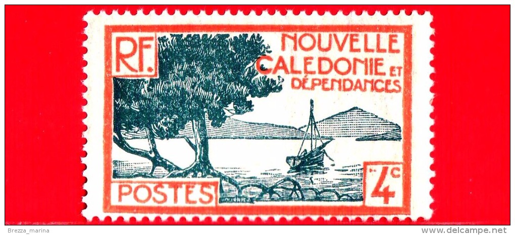 Nuovo - MNH - NUOVA CALEDONIA - 1928 - Mangrove Bay's Point - 4 - Ungebraucht