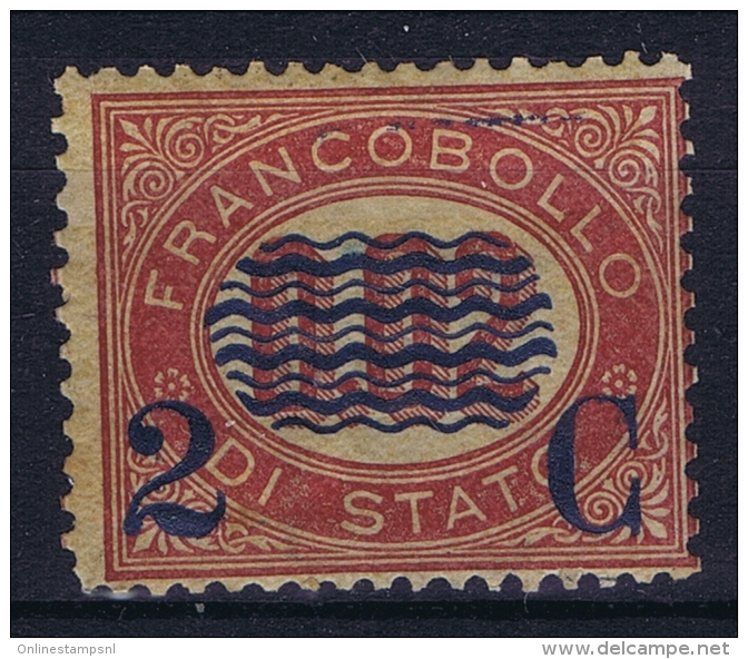 Italy: Sa Nr 29  Mi Nr 29  MH/* Falz/ Charniere 1878 - Nuovi