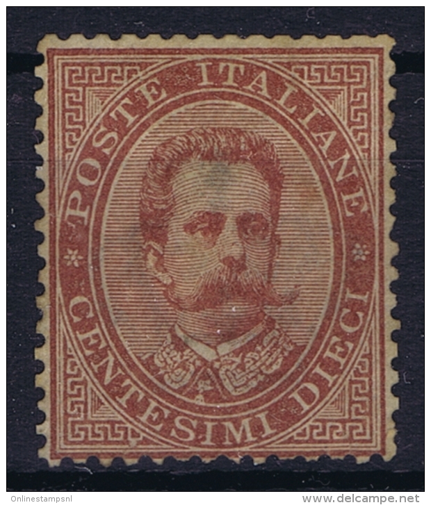 Italy: Sa Nr 38  Mi Nr 38 Not Used (*) SG  1879 - Nuevos