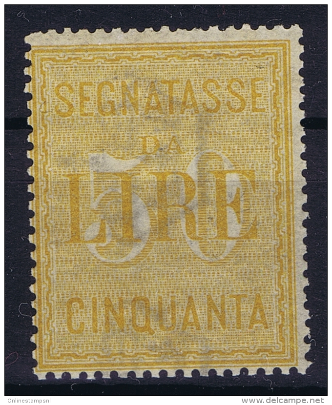 Italy: Segnatasse 1903 Sa 31  MI Nr 26   MNH/**/postfrisch/neuf Sans Charniere - Taxe