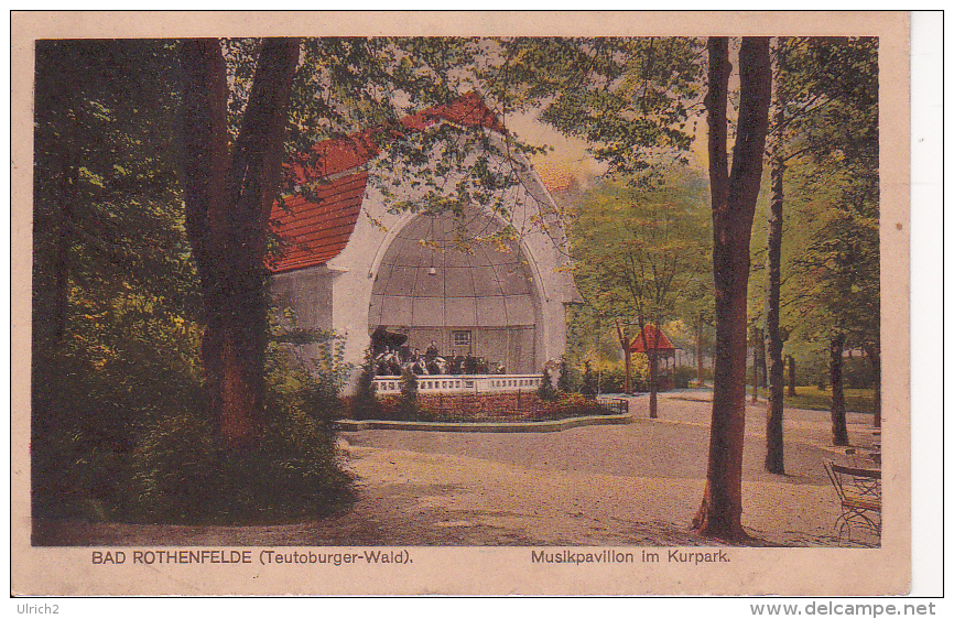 AK Bad Rothenfelde - Teutoburger Wald - Musikpavillon Im Kurpark (25409) - Bad Rothenfelde