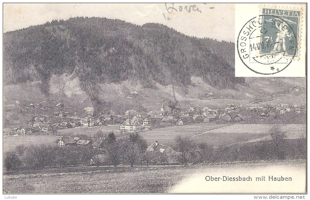 Oberdiessbach - Mit Hauben             1919 - Oberdiessbach