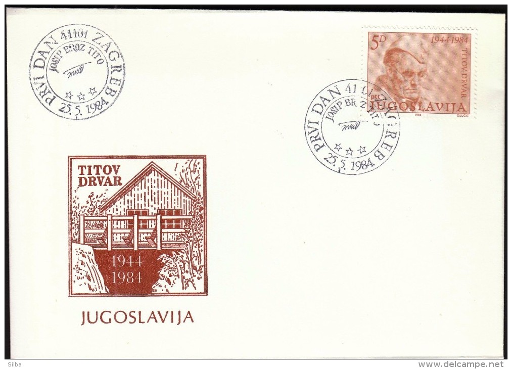 Yugoslavia Zagreb 1984 / Josip Broz Tito / Tito's Drvar / Cave - Altri & Non Classificati