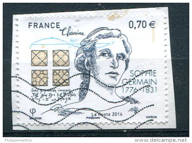 France 2016 - YT 5036 (o) Sur Fragment - Used Stamps