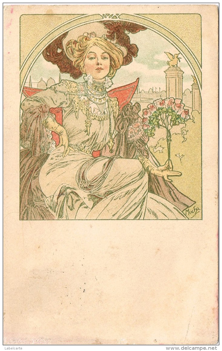 ILLUSTRATEUR MUCHA. PARIS EXPOSITION 1900 - Mucha, Alphonse