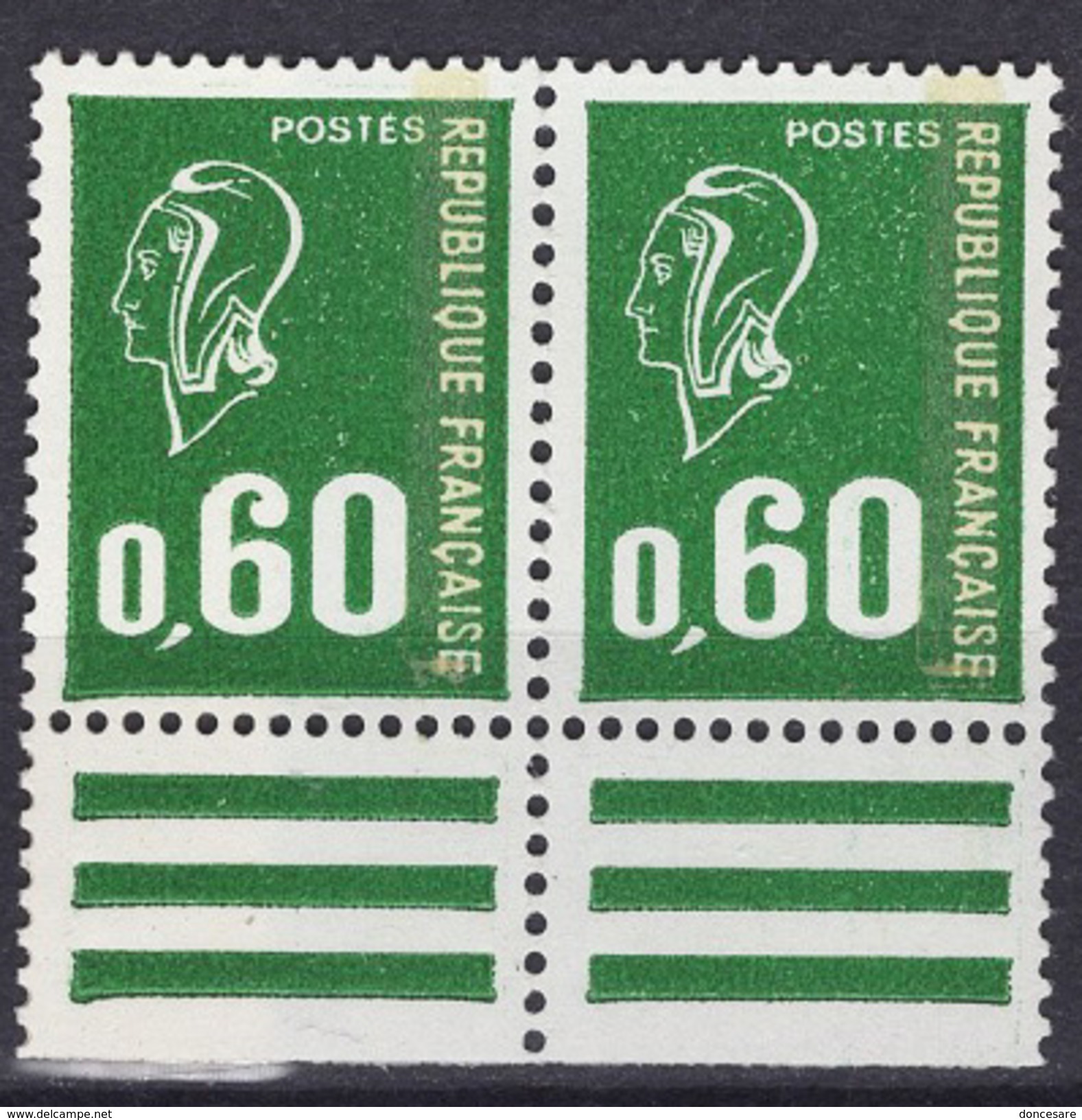 FRANCE 1974 - PAIRE Y.T. N° 1814  PHOSPHORE TRES VISIBLE  - NEUFS** D14 - Ungebraucht