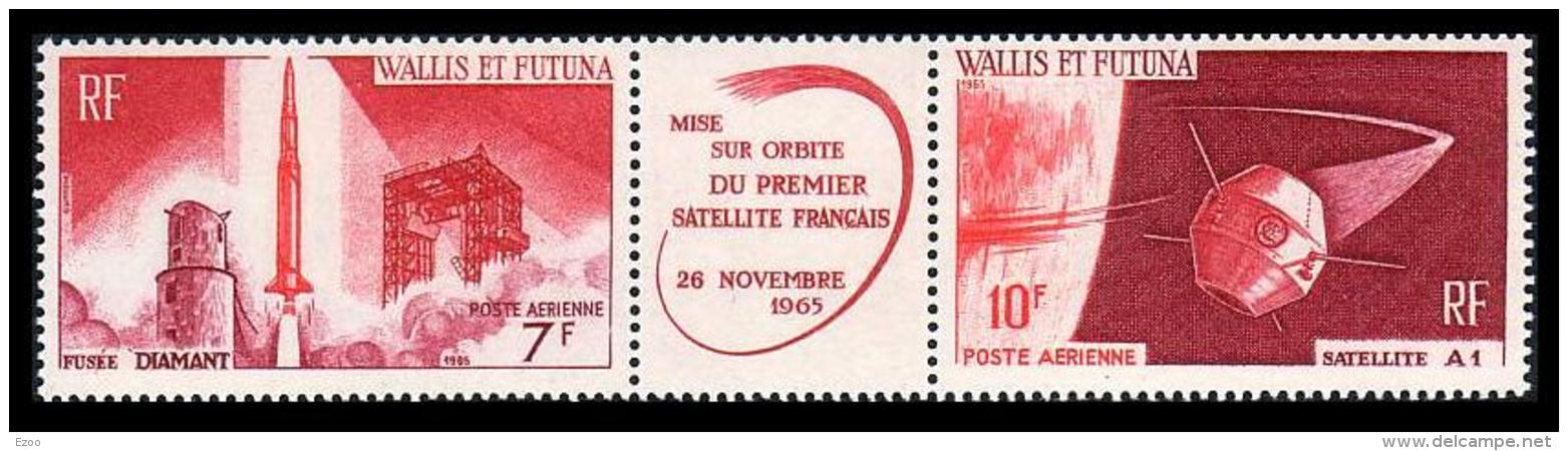 Space. Wallis Et Futuna 1966 Mi.209-10 MNH** - Oceania