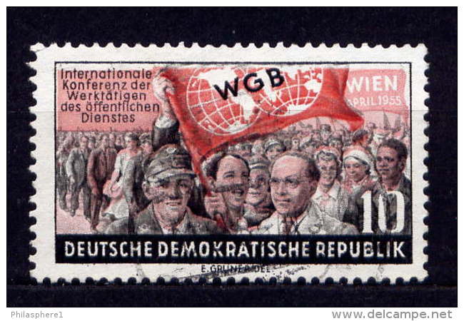 DDR Nr.452       O Used   (19350)  (Jahr:1955) - Gebraucht